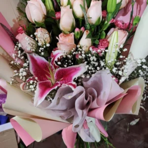 Ramo Rosas y Lilium especial